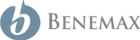 Logo of BENEMAX, featuring a stylized blue 'b' inside a circle next to the brand name in grey capital letters.